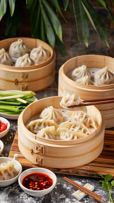 Free Asian Dumpling Feast Image - Dumplings, Asian, Feast | Download at ...