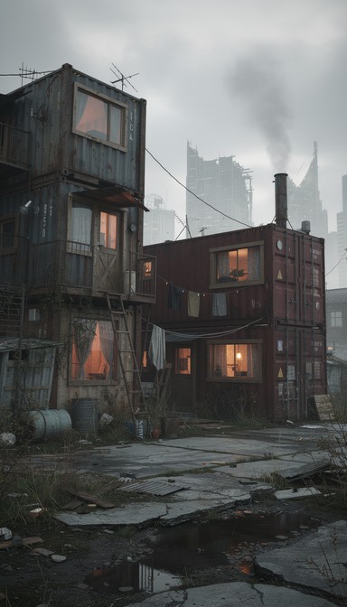 Container Apocalyptic Free Container Homes Survive Image - Dystopian, Post-apocalyptic ...