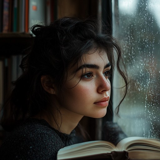 Free Rainy day reading Image - Woman, Rain, Window | Download at StockCake