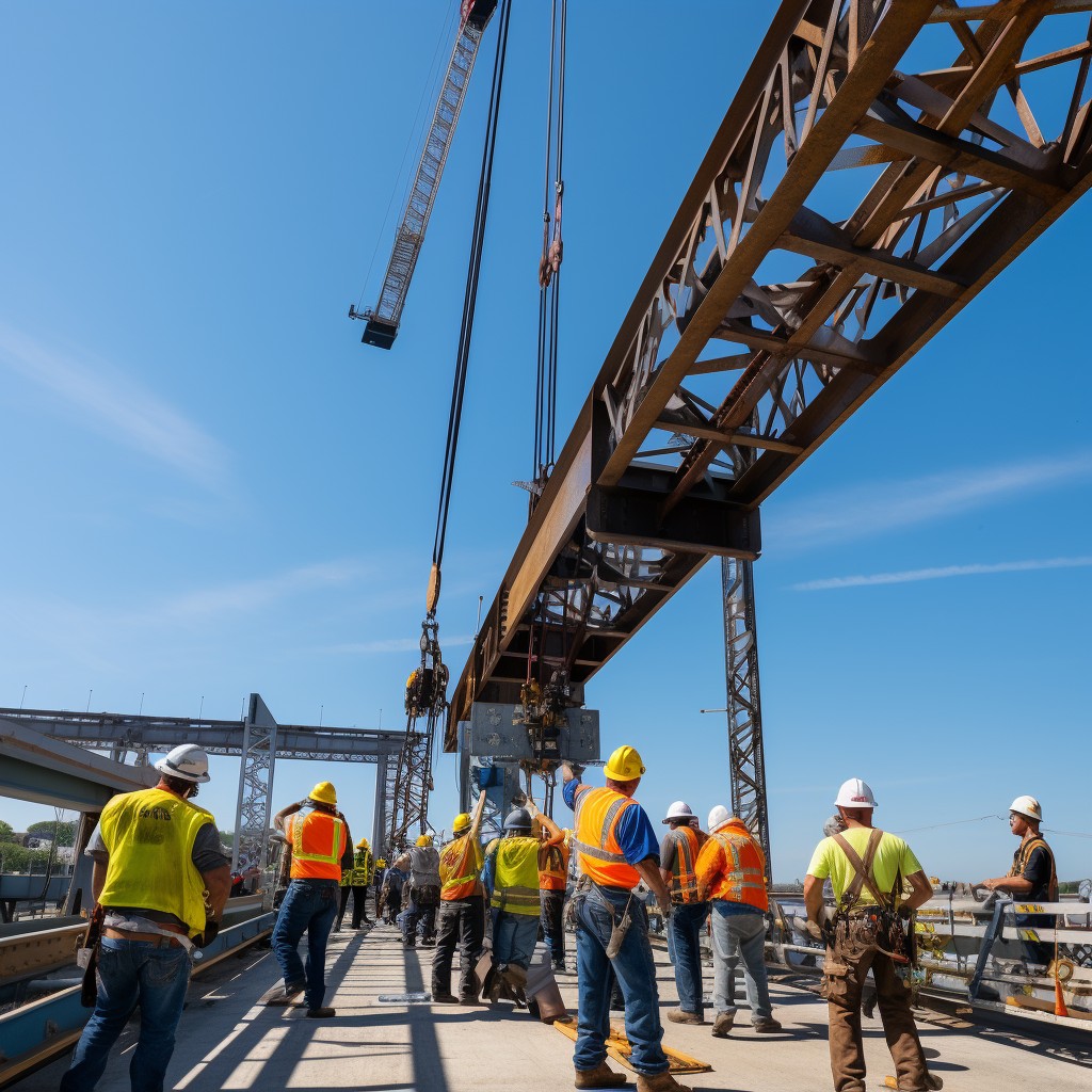 Free Bridge Construction Work Image - Construction, Bridge, Workers ...