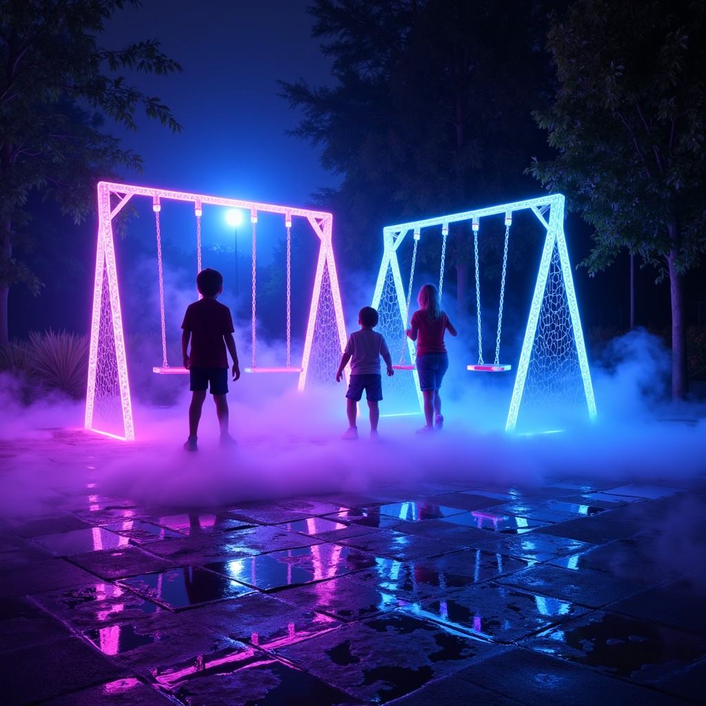 Free Neon Playground Dreams Image - Futuristic, Neon, Playground ...