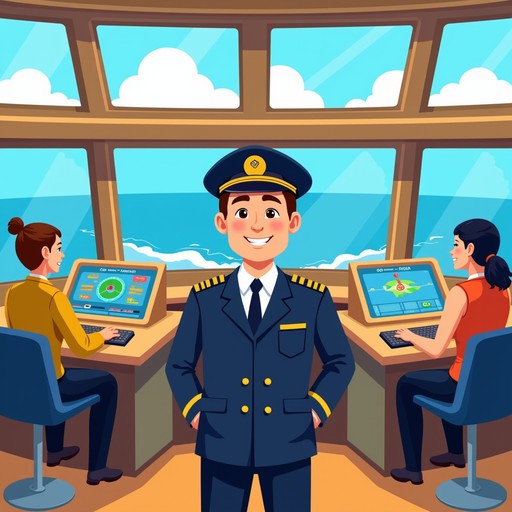 Free Captain at Sea Image - Captain, Uniform, Sea | Download at StockCake