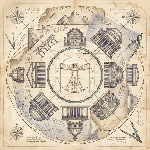 Free Ancient Architectural Geometry Image - Architecture, Blueprint ...