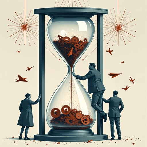 Download Time Stands Still Image - Hourglass, Time, Silhouettes | StockCake