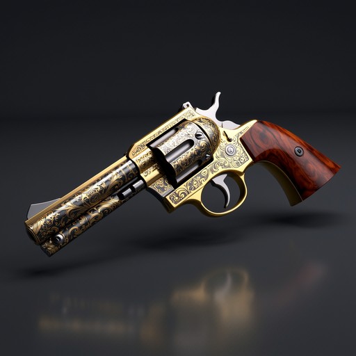 Free Ornate Golden Revolver Image - Revolver, Pistol, Gun | Download at ...