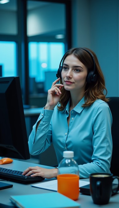 Free Focused Support Professional Image - Headset, Professional ...