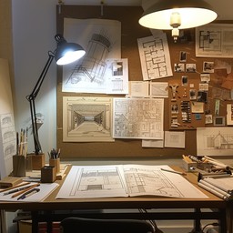 Free Architect's Design Workspace Image - Architect, Design, Workspace ...