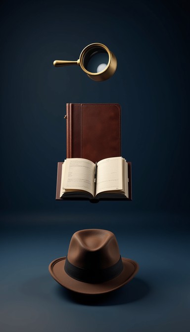 Free Detective's Essential Kit Image - Detective, Fedora, Notebook ...