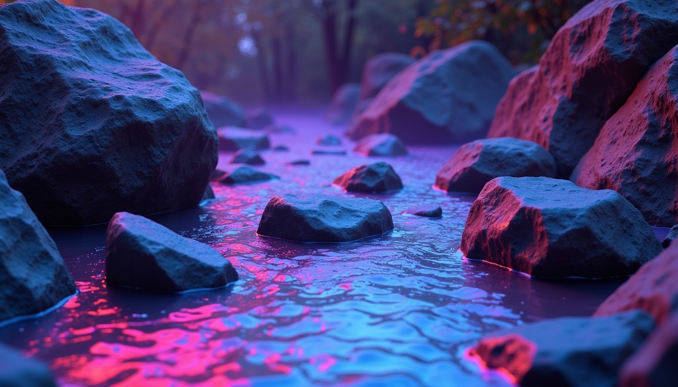 Neon Stream Free Neon Digital Stream Image - Cyberpunk, Neon, Holographic ...