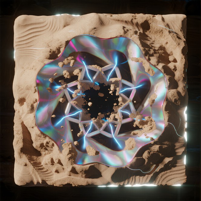 Free Desert Digital Mandala Image | Download at StockCake