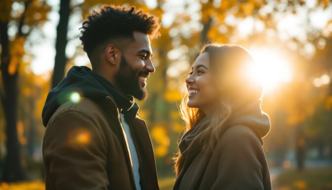 Free Autumn Love Story Image - Autumn, Sunset, Golden | Download at ...