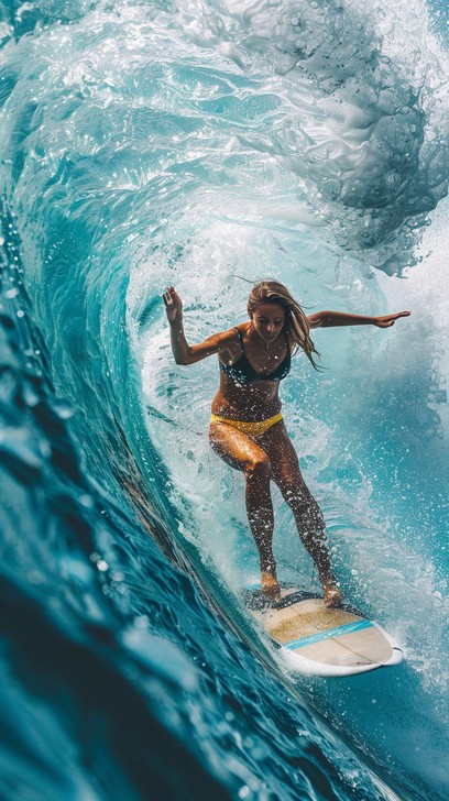 Free Surfer Riding Wave Image - Surfing, Ocean, Surfer | Download at ...