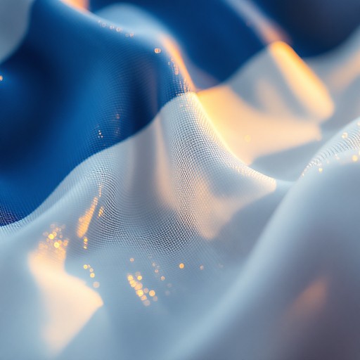 Free Rippling Blue Textile Image | Download at StockCake
