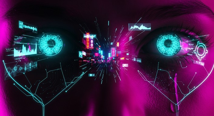 Free Cybernetic Vision Enhanced Image - Cyberpunk, Eye, Digital ...
