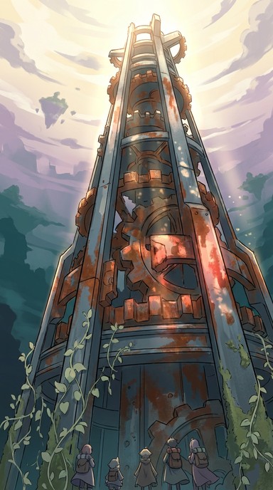 Free Rusty Monument Rising Image - Anime, Manga, Illustration ...