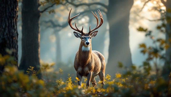 Free Majestic Forest Buck Image - Deer, Buck, Antlers | Download at ...