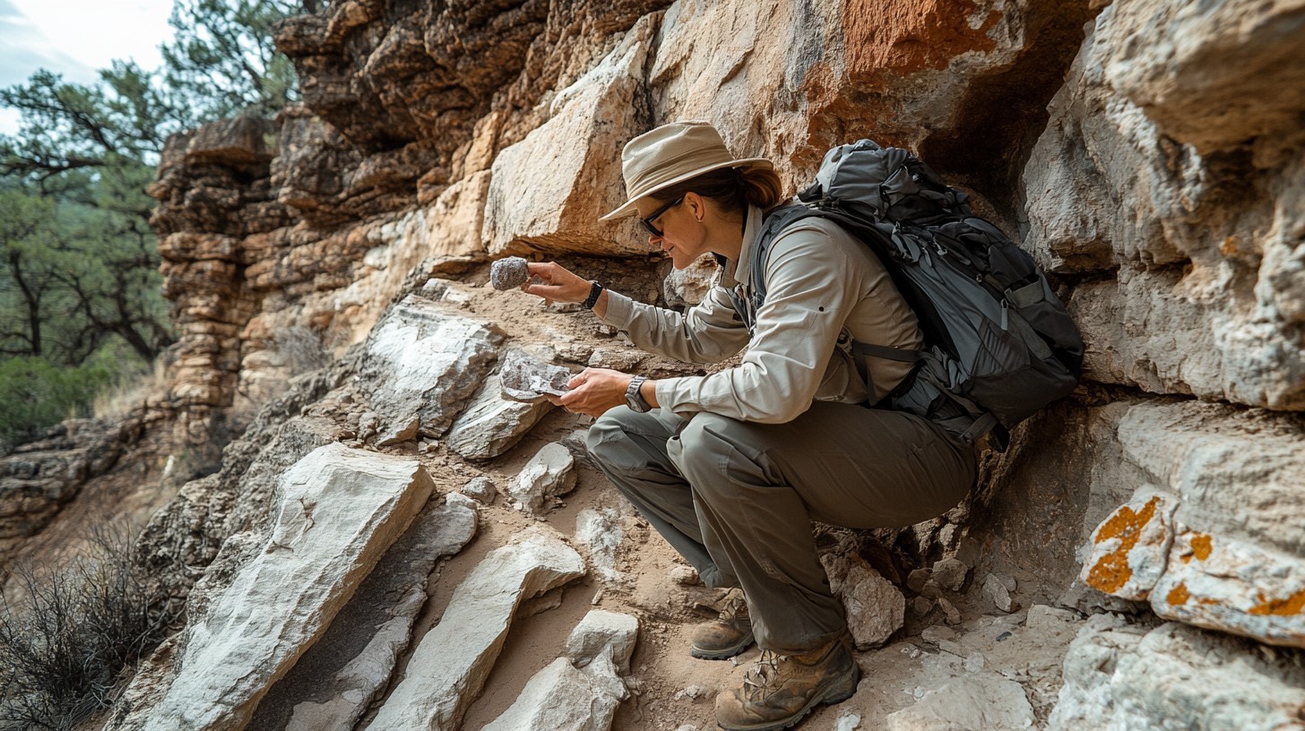 Max Rangott Geologist Free Geologist examining rocks Image - Geologist, Rocks, Examining ...