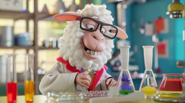 Sheep In Lab Free Sheep Scientist Lab Image - Sheep, Scientist, Laboratory ...