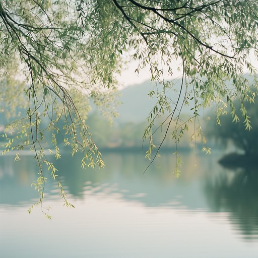 Free Tranquil Lake Scene Image - Willow, Lake, Tranquil | Download at ...