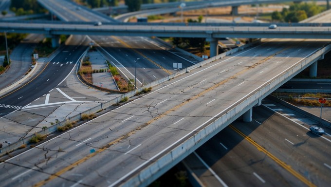 Free Miniature Highway Landscape Image - Highway, Junction, Macro ...