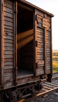 Free Sunlit Wooden Boxcar Image - Boxcar, Vintage, Railway | Download ...