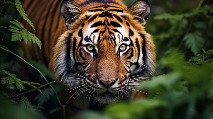 Tiger Balce Free Majestic Tiger Stare Image - Tiger, Wildlife, Intense | Download ...