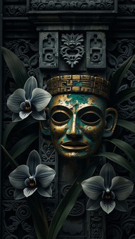 Free Ancient Golden Mask Image - Mask, Golden, Ancient | Download at ...