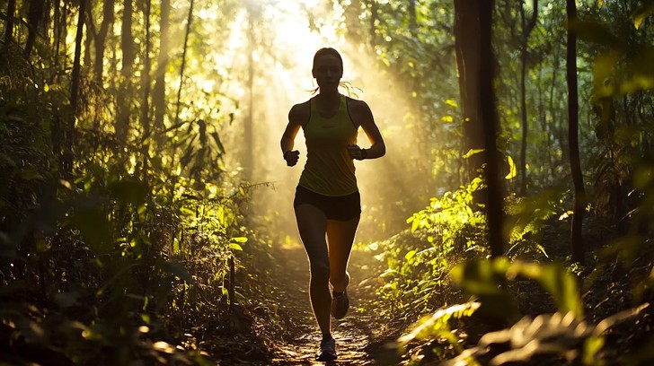 Free Morning Forest Run Image - Forest, Morning, Running | Download at ...
