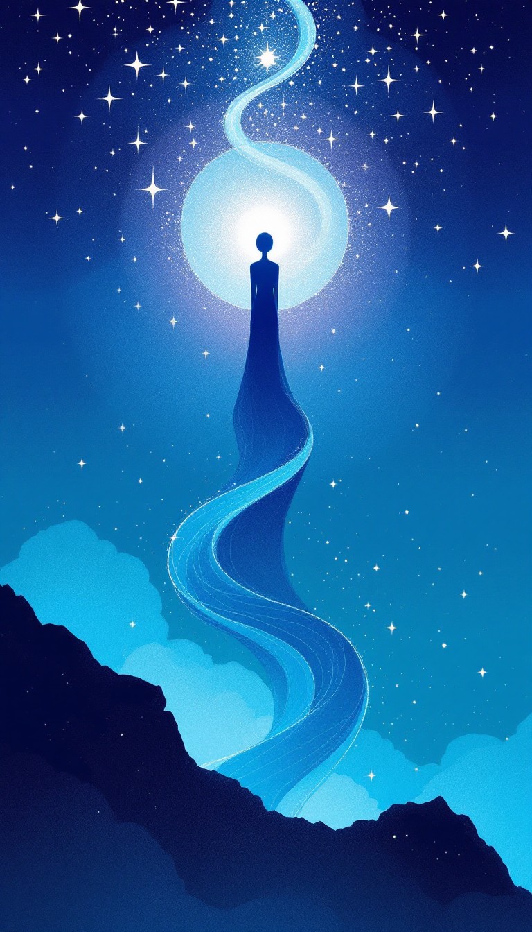 Spiritistic Free Ascending Wind Spirit Image - Pixel, Minimalist, Spiritual ...