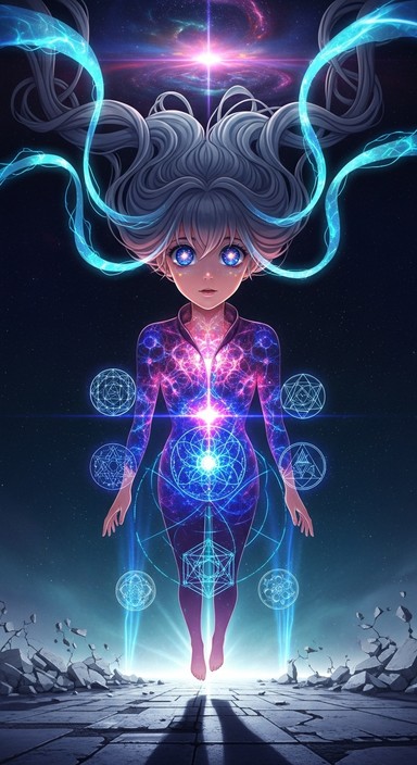 Violet Transforms Free Dimensional Soul Rising Image | Download at StockCake