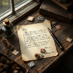 Free Vintage Love Letters Image - Vintage, Letters, Fountain | Download ...