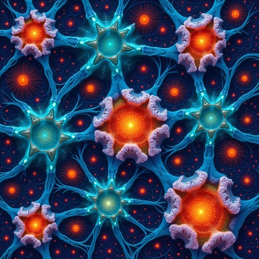 Crystal Network Patterns Free Molecular Crystal Network Image - Molecular, Crystalline, Abstract ...