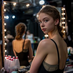 Free Backstage Reflective Moment Image | Download at StockCake