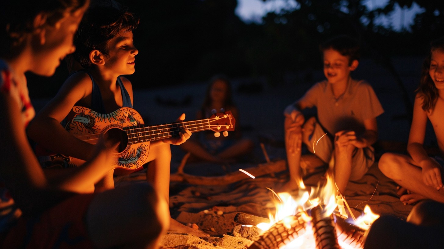 Free Campfire Musical Night Image - Campfire, Friends, Guitar ...