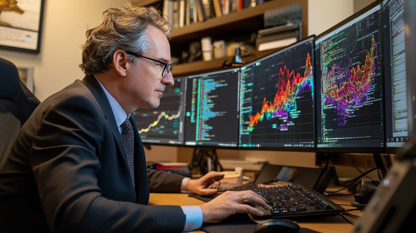 Free Trader analyzing data Image - Trader, Finance, Analytics ...