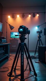 Camera Setup Visual Free Professional Camera Setup Image - Camera, Tripod, Filmmaking ...