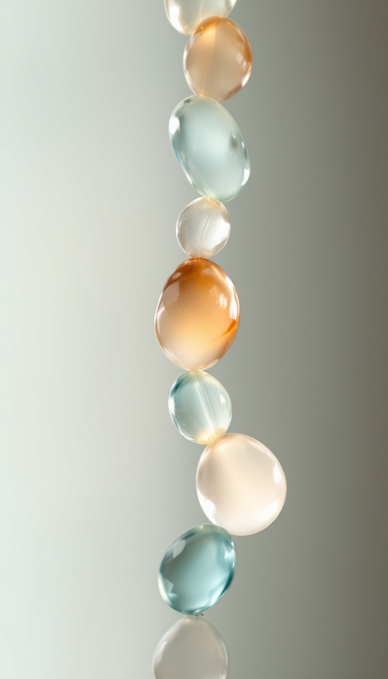 Translucent Pearls Free Floating Glass Pearls Image - Glass, Beads, Translucent | Download ...