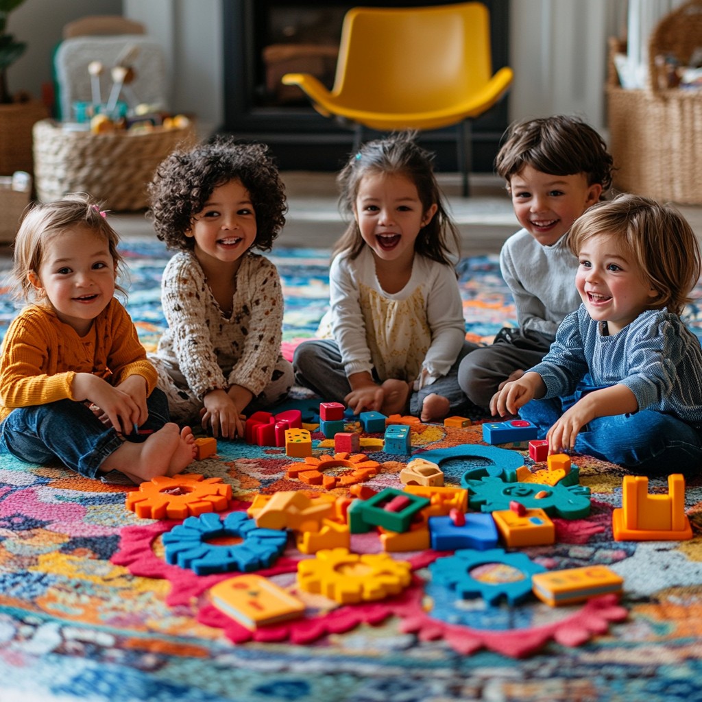 Free Joyful playtime moment Image - Children, Playtime, Toys | Download ...