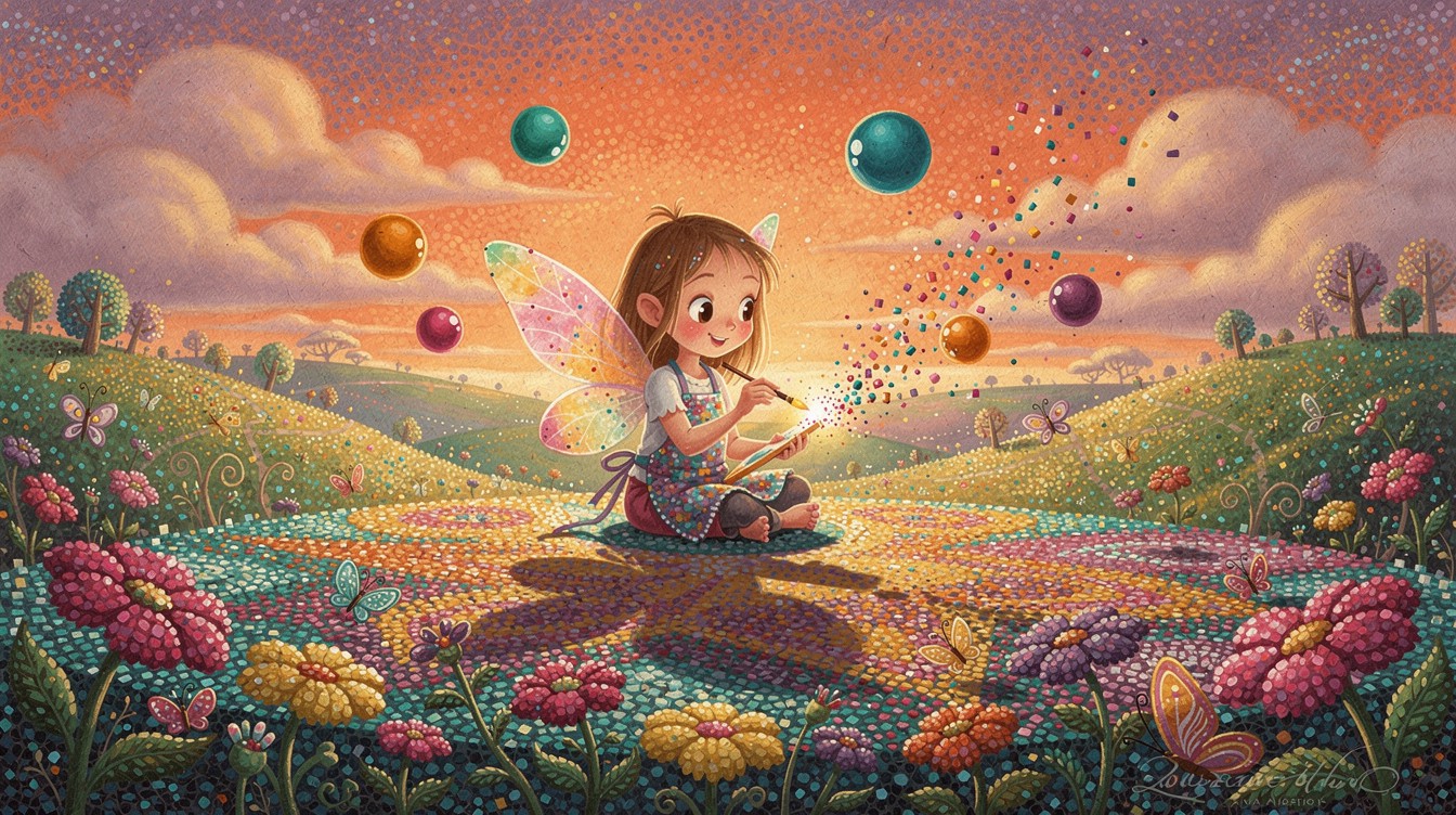 Free Pixie Creates Magic Image - Pixie, Fairy, Artist | Download at ...