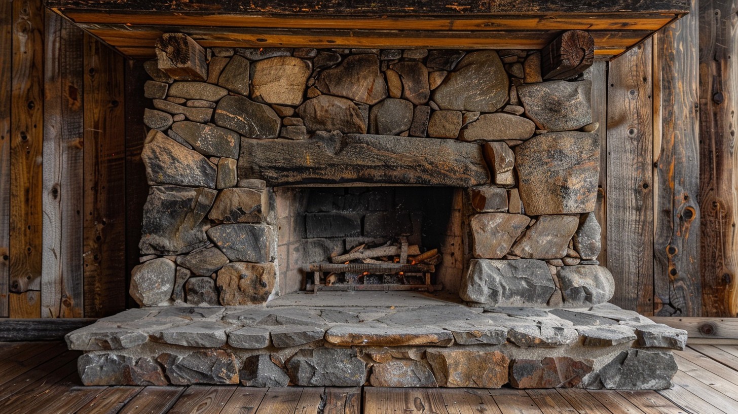 Free Rustic Stone Fireplace Image - Rustic, Fireplace, Stone | Download ...