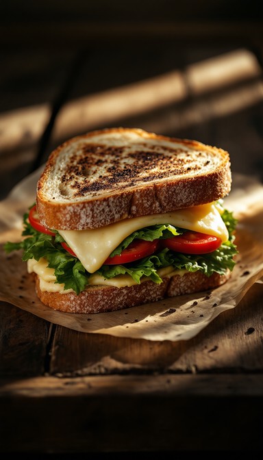 Rustic Sandwhich Recipe Free Classic Veggie Sandwich Image - Sandwich, Vegetarian, Rustic ...