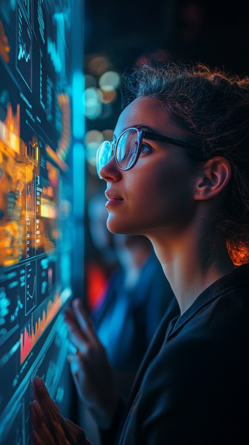 Explore Digital Data Free Analyzing digital data Photo - Technology, Woman, Data | Download ...