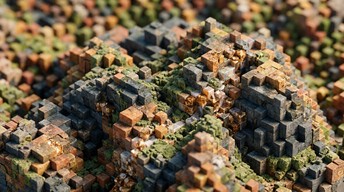 Free Voxel Terrain Landscape Image - Voxel, 3d, Illustration | Download ...