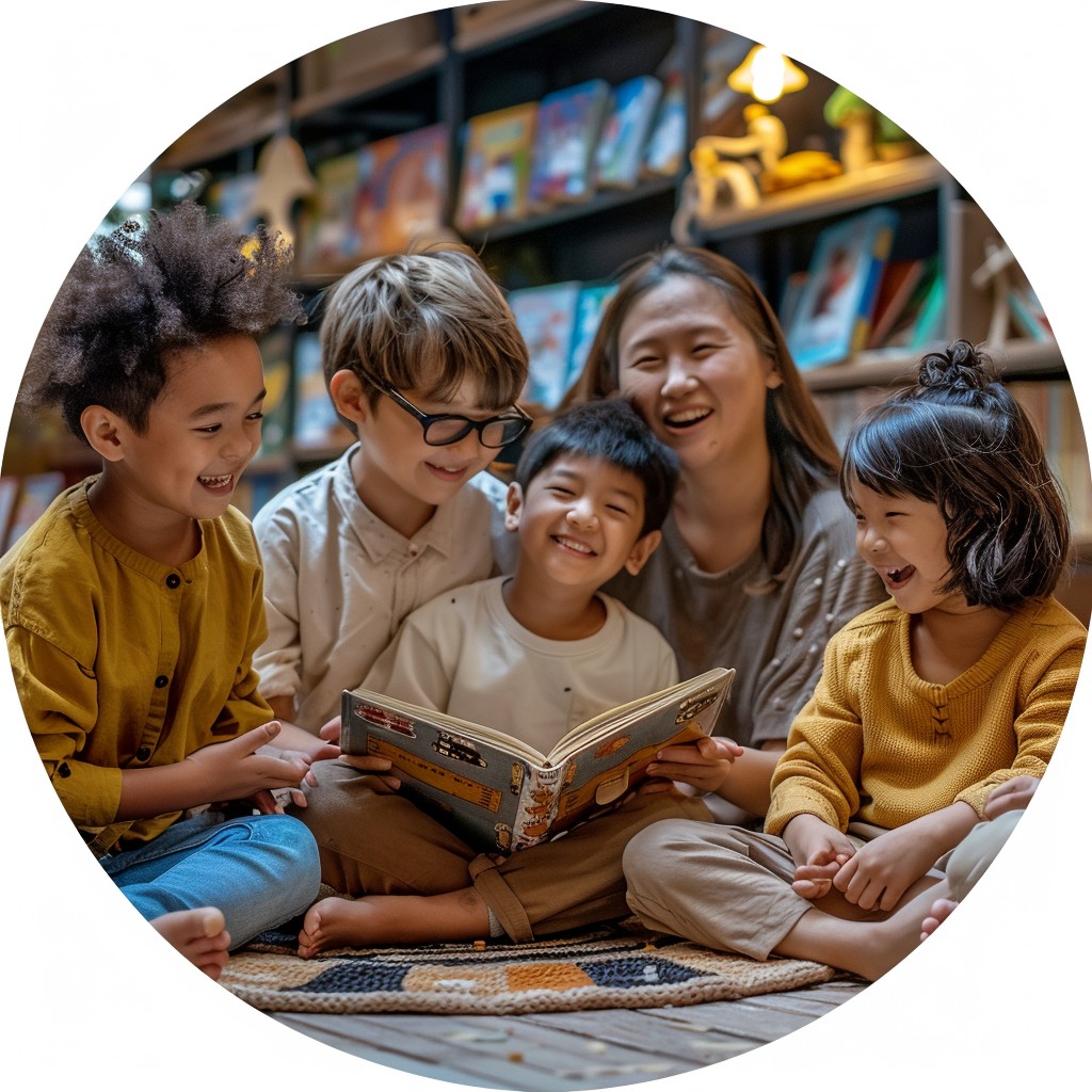 Free Joyful Reading Session Image - Children, Reading, Books | Download ...