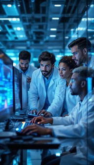 Free Scientists Analyzing Data Image - Research, Laboratory, Science ...