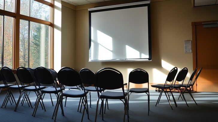Free Empty meeting room Image - Sunlight, Windows, Empty | Download at ...