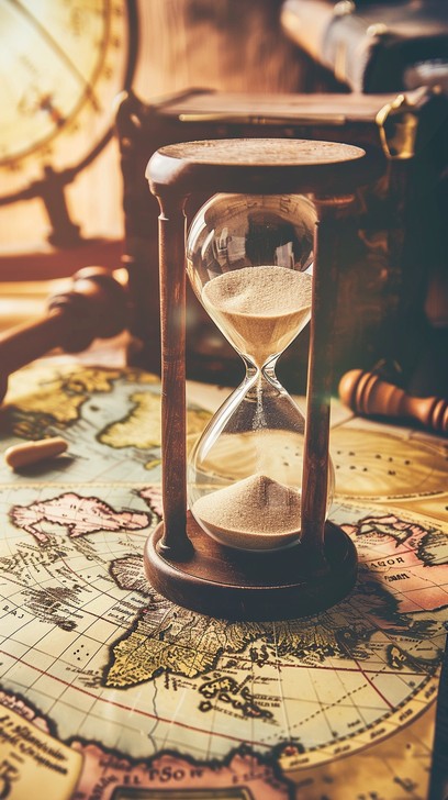 Timely Exploring Free Timeless Exploration Essence Image - Hourglass, Time, Map ...