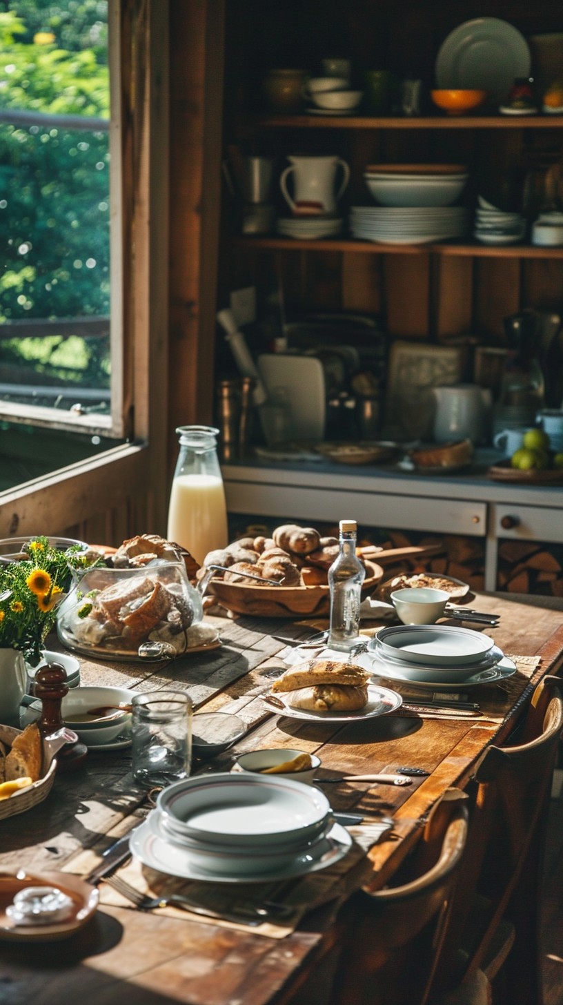 Free Rustic Breakfast Table Image - Rustic, Breakfast, Table | Download ...