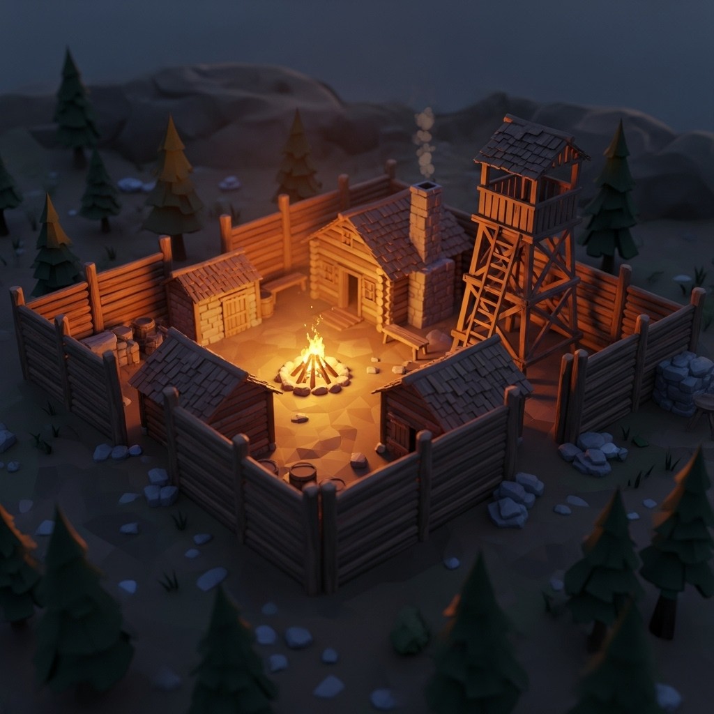 Explorer Outpost Free Pioneer Outpost Illuminated Image - Pioneer, Outpost, Frontier ...
