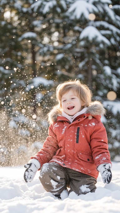Free Childhood Snow Magic Image - Child, Winter, Snow | Download at ...